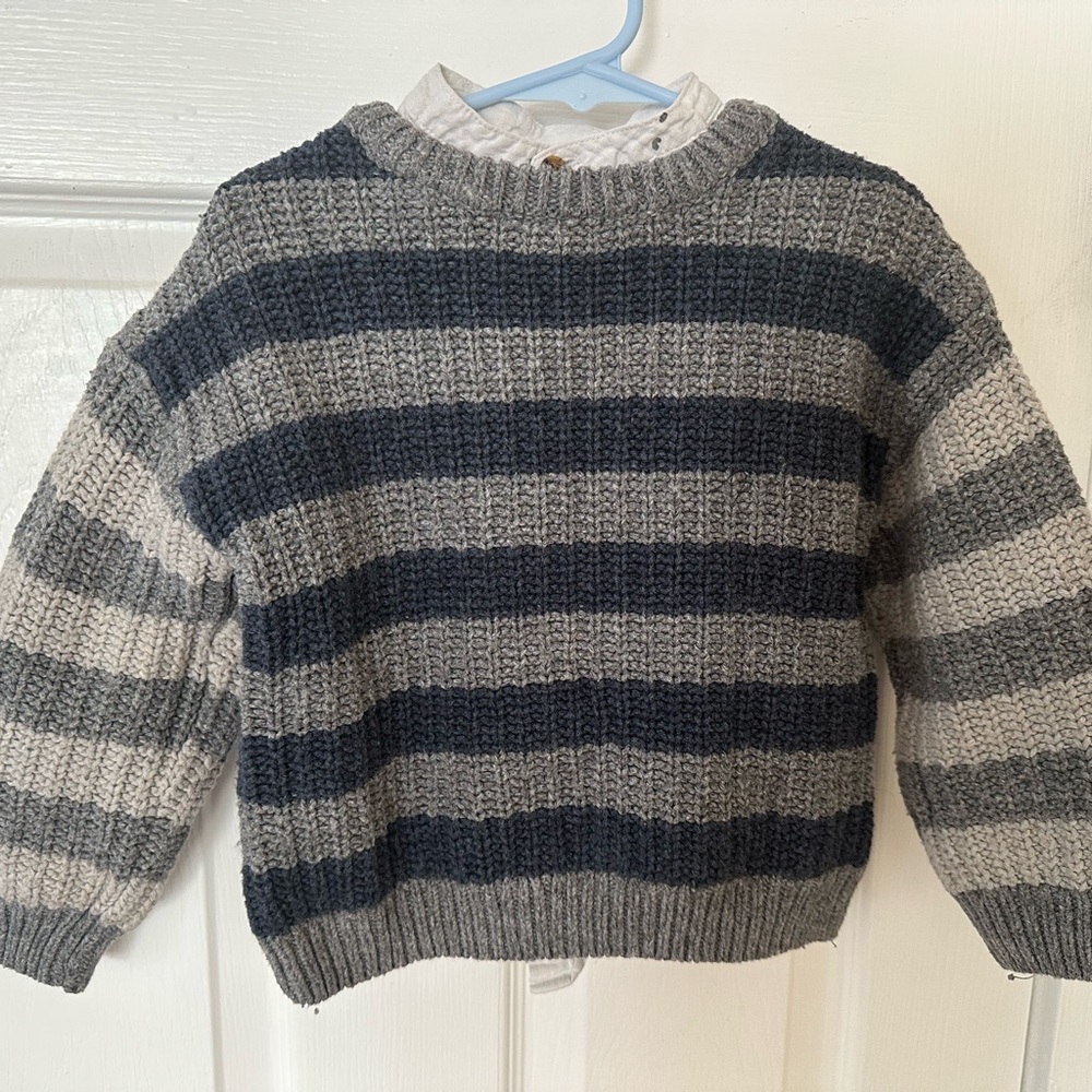Zara strip sweater Corduroy sets